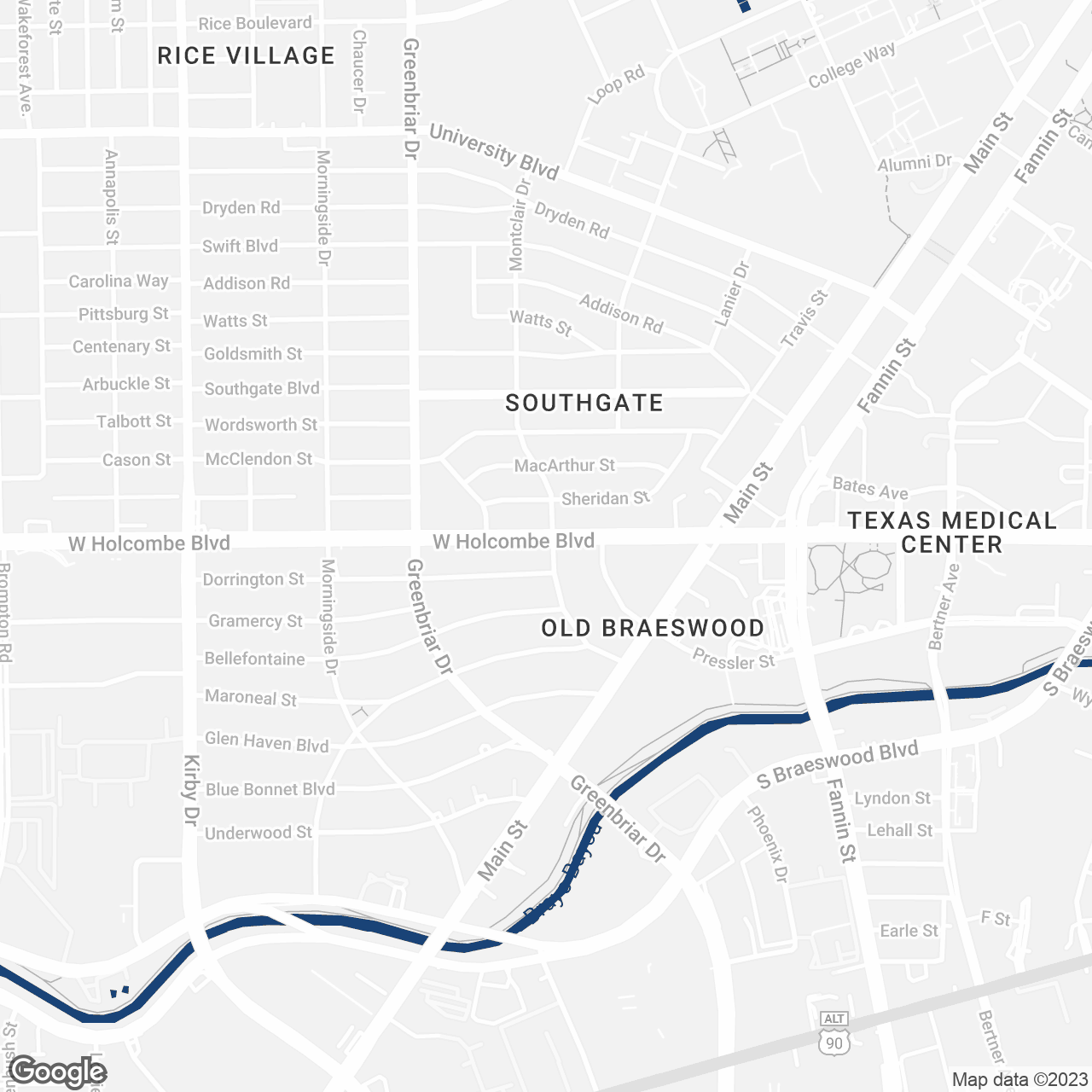 Houston Map